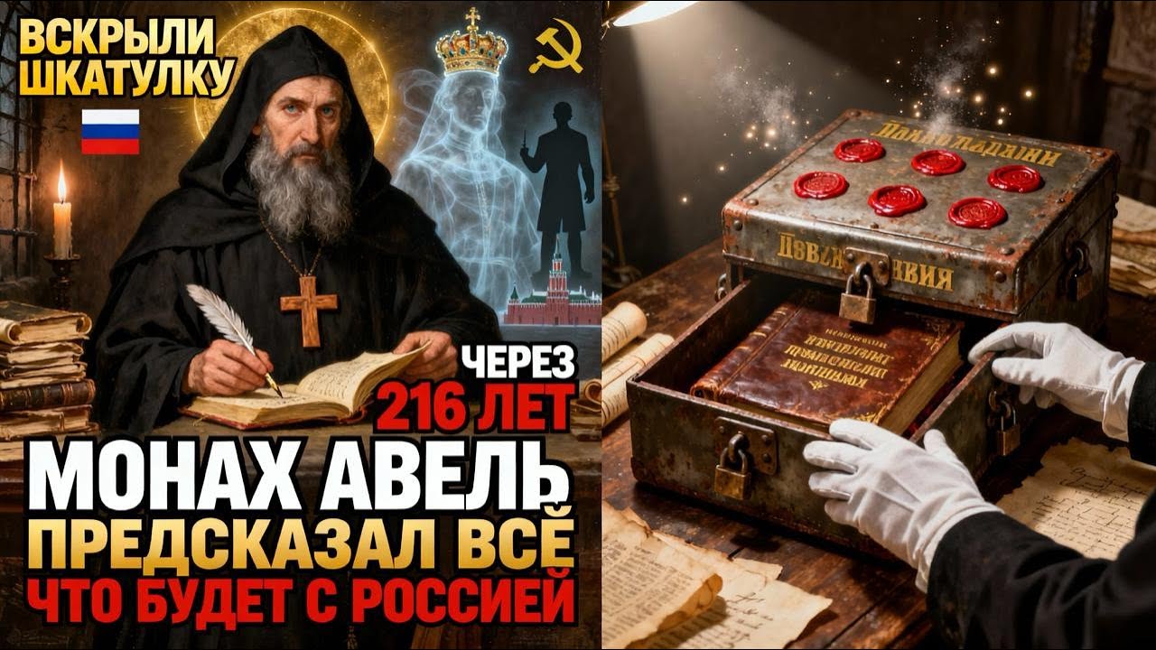 МОНАХ АВЕЛЬ предсказал СУДЬБУ России на 250 лет! Вскрыли шкатулку через 216 лет - ВСЁ сбылось 100%