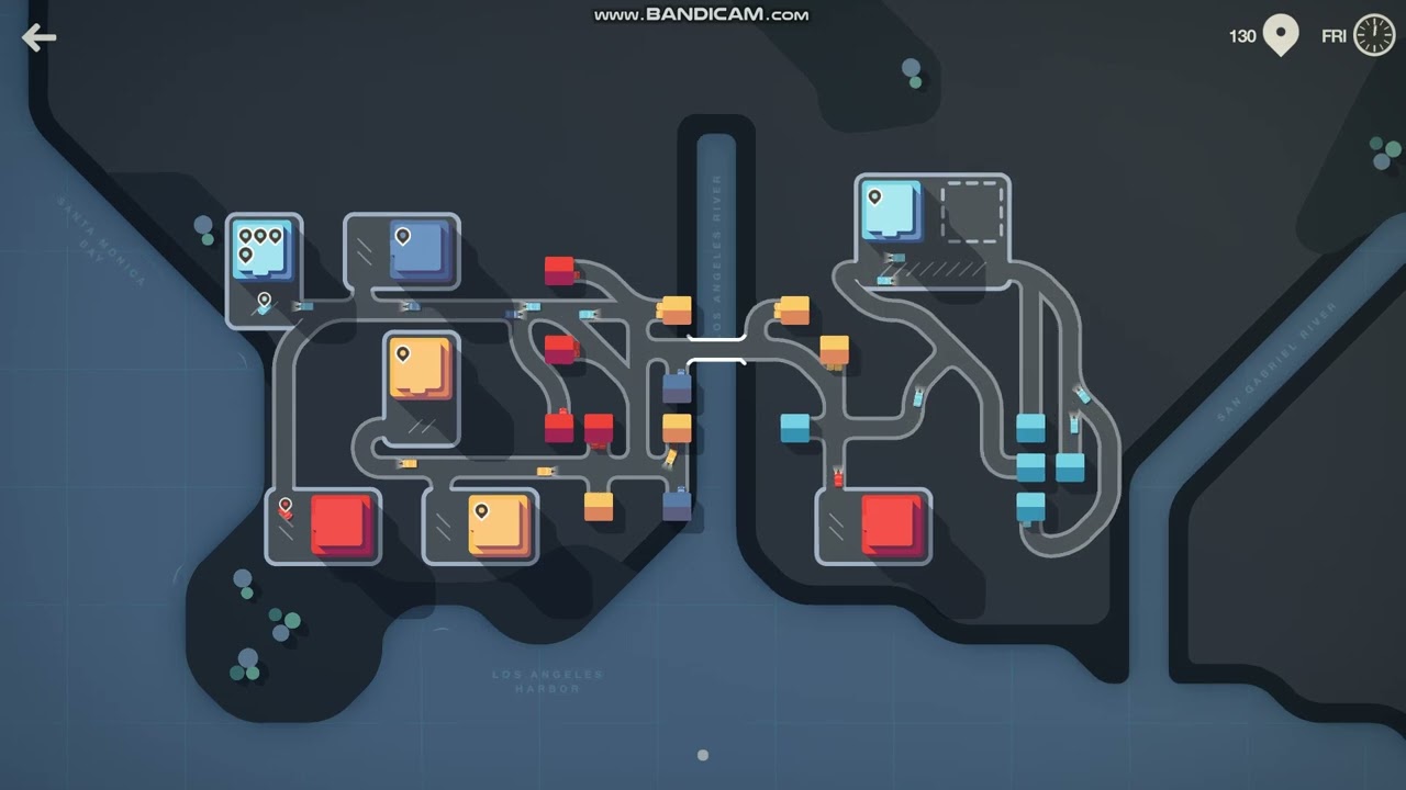 mini motorways gameplay, no commentary