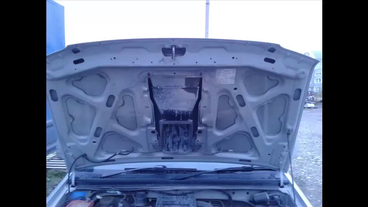 Чем утеплить капот