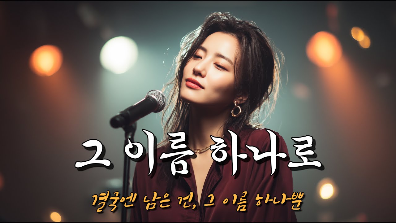 🎵 그 이름 하나로｜결국엔 남은 건… 그 이름 하나뿐 💔