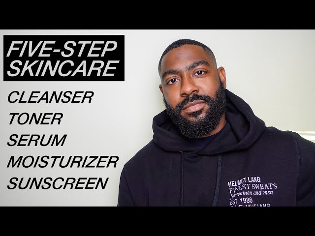 The simple 5-step men's skincare routine