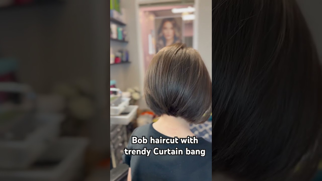Trendy Bob haircut 2024 
