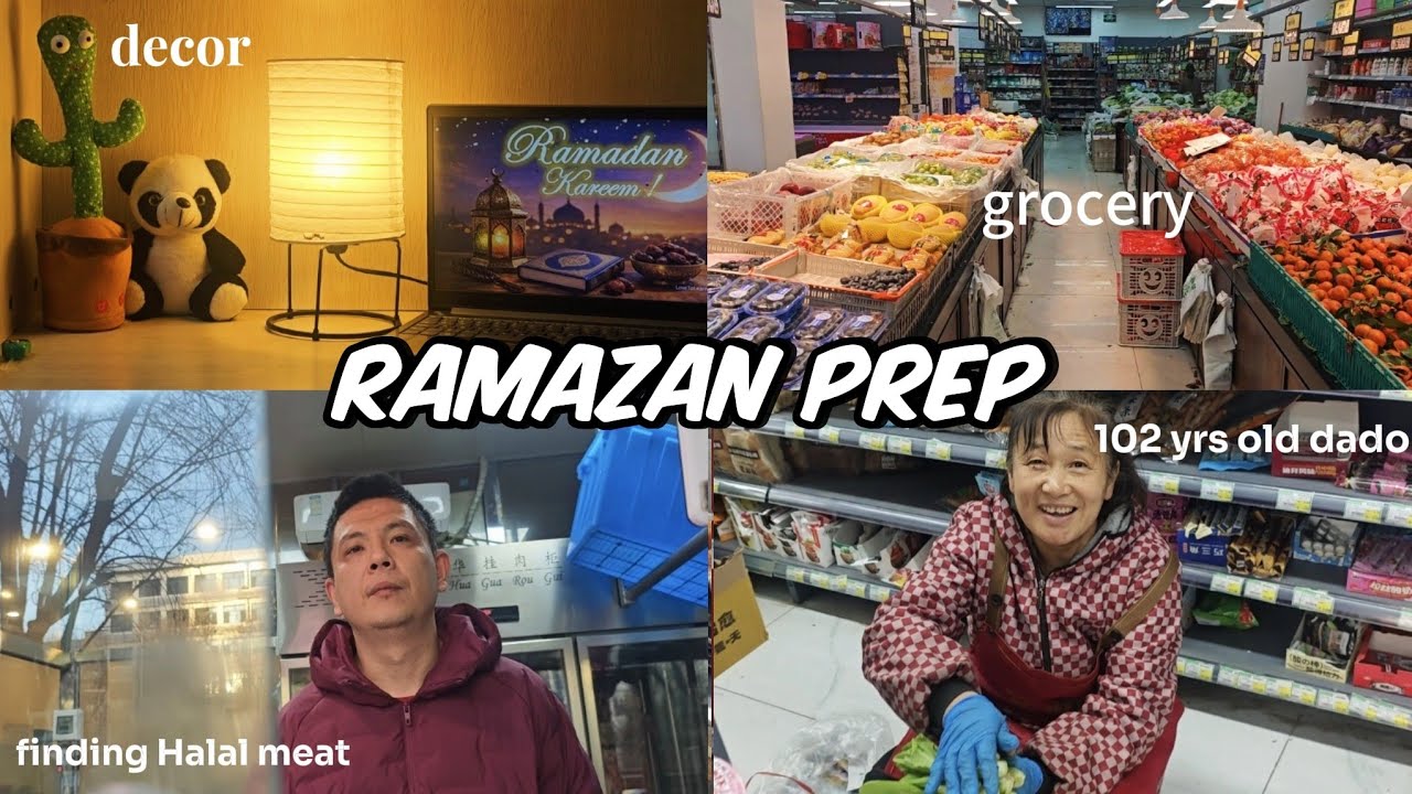 Ramzan Preparation vlog🌙| Sehri decor & Grocery Shopping