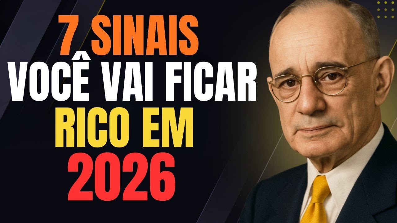 7 SINAIS CLAROS QUE VOCÊ VAI FICAR RICO EM 2026 | Napoleon Hill