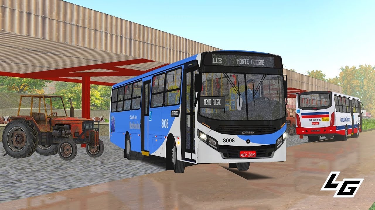 🔴[OMSI 2] CIDADE MOVIMENTADA no Mapa Brigadeiro - Caio Apache Vip IV OF-1721 BlueTec 5 +G27