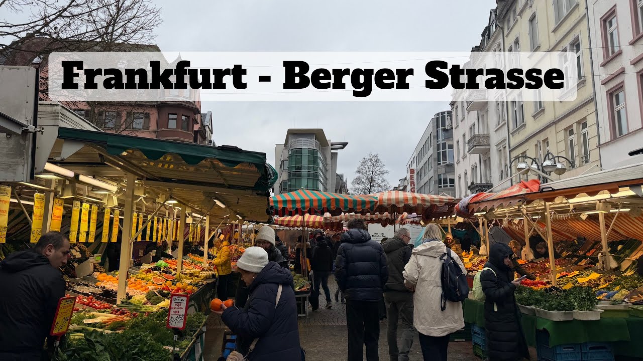 Berger Straße –Frankfurts längste Einkaufsmeile zwischen Cityflair & Nachbarschaftsgefühl #frankfurt