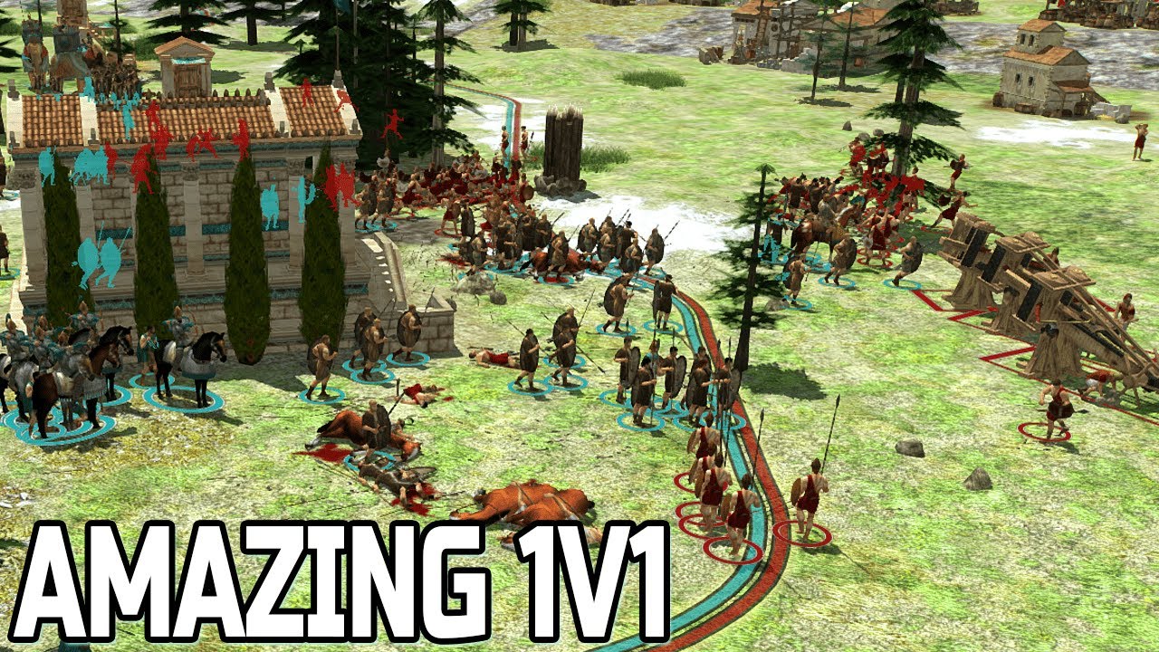 0 A.D. TOUGH 1v1 vs Feldfeld | Seleucids vs Macedonians