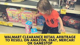 Walmart Clearance Retail Arbitrage To Resell On Amazon, eBay, Mercari or GameStop