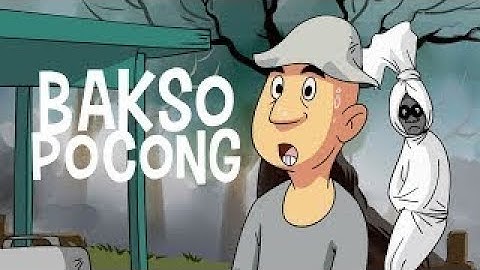 Kartun Lucu Horor pocong - Pocong Kebelet takut