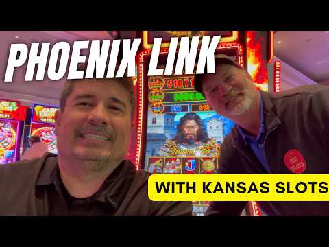 PHOENIX LINK CHALLENGE 🐦‍🔥 Gamble Smart Vs. Kansas Slots @ #foxwoods #phoenixlink
