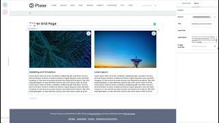 Plone 6 Teaser Grid Block