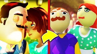 PLAY AS HELLO NEIGHBOR'S WIFE! (They're together again!) | Human Fall Flat Gameplay screenshot 5