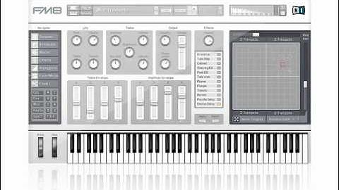 FM 8  Native instruments ( shen chemo dido tkivilo) with pc keyboard