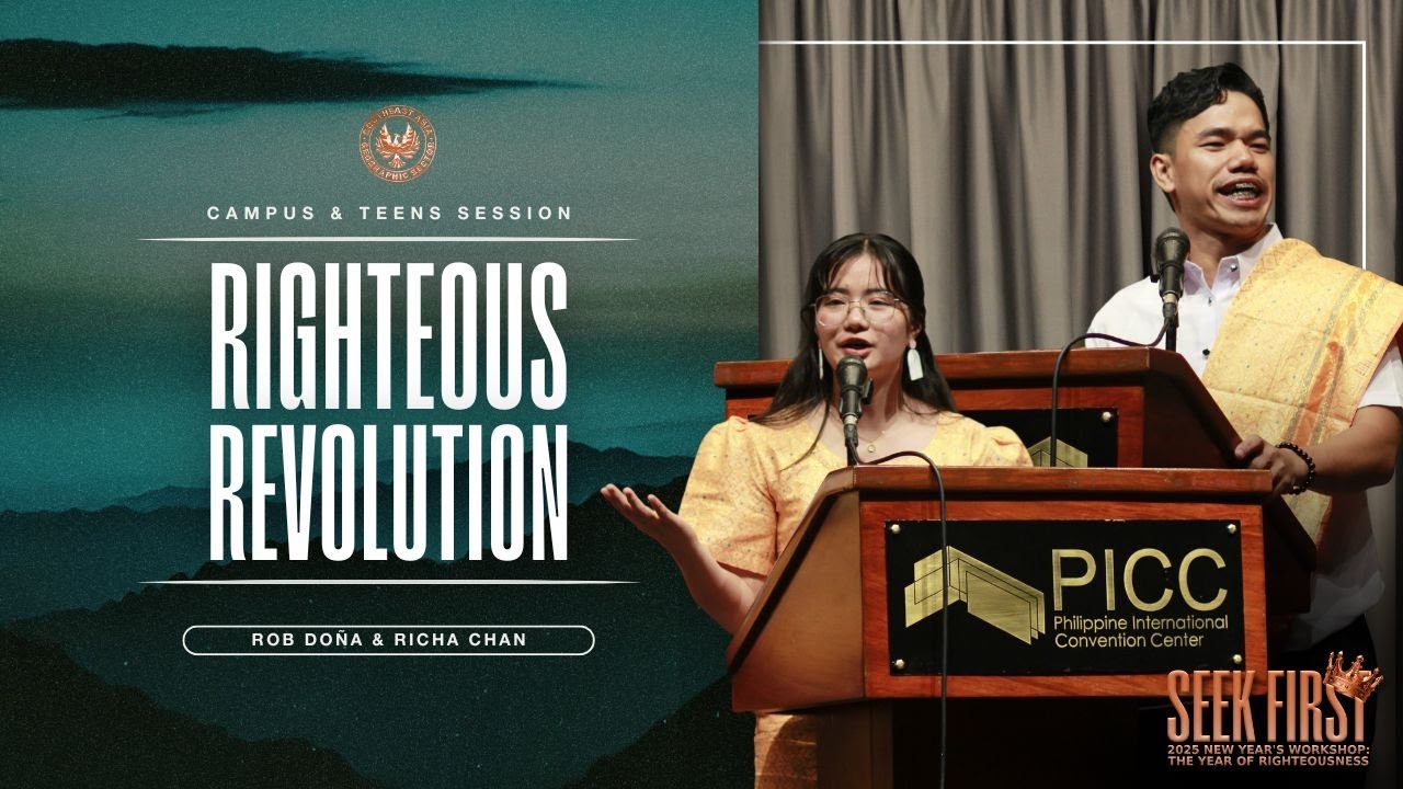 Righteous Revolution - Evangelism: Rob Dona & Richa Chan - YouTube