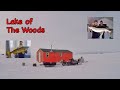 Lake of the Woods Off-Grid Cabin on Ice for Walleye & Pike