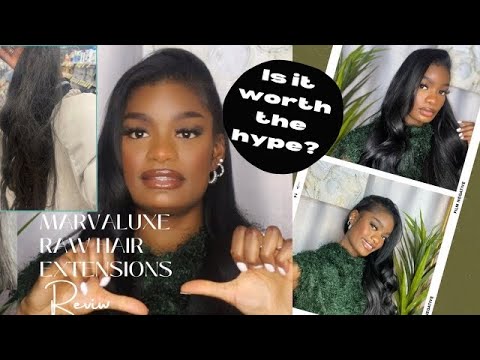 IS IT WORTH THE HYPE?? MARVALUXE RAW HAIR REAL