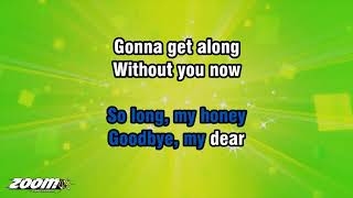 Video thumbnail of "Viola Wills - Gonna Get Along With You Now - Karaoke Version from Zoom Karaoke"