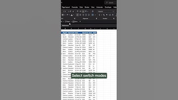 Hoe activeer je de donkere modus in Excel 👀