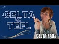 What's the difference betweeen CELTA and TEFL?