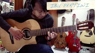 Ismail Marzuki ibu Pertiwi guitar Cover