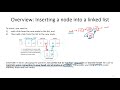 Lecture 21: More on Linked Lists in C++ (searching, inserting, deleting nodes, additional examples)