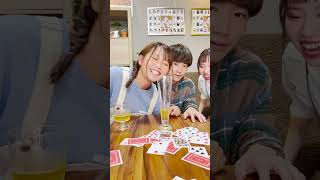 激ニガ茶を賭けて息フーフーゲームした結果www Blowing challenge #Shorts