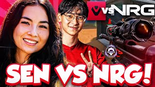 100T Kyedae REACTS TO SENTINELS VS NRG IN VCT !!!