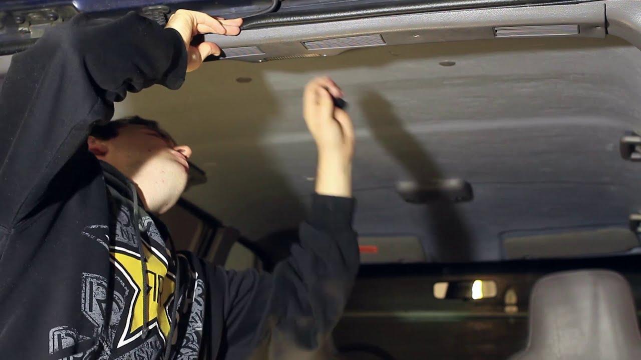 Jeep Grand Cherokee Headliner DIY YouTube