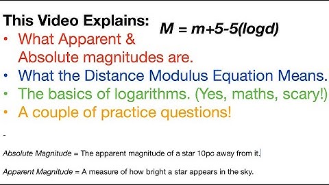The Distance Modulus Equation! | Astro Explained [Ep1]