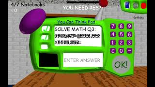 Baldi Basics The 2020 Version Story Mode Gameplay (epik Mod)