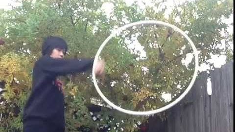 Hoop Tutorial: (Half) Horizontal Isolation (aka Isopop) [Slow Motion] [Single Hoop]