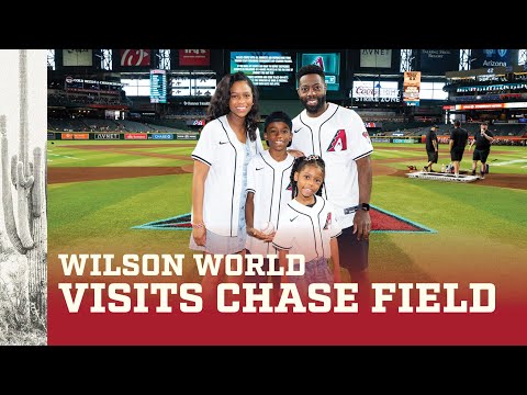 Wilson World Spends the Day at Chase Field | Arizona Diamondbacks