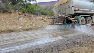 Dust control contract supports safer roads and better conditions