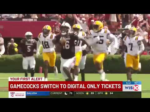 Gamecock Athletics moves to digital-only tickets for season