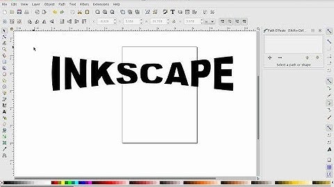 Inkscape Envelope Deformation