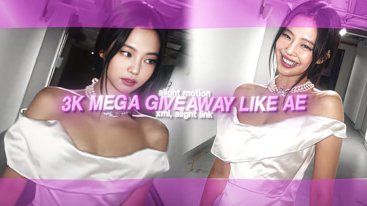 3K MEGA GIVEAWAY PACK LIKE AE ON ALIGHT MOTION (cc, pannings, transitions, shakes+) xml, alight link