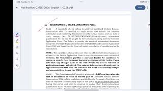 Upsc Cms 2026 Bumper Vacancies Notification Out Now Full Details & Apply Fast