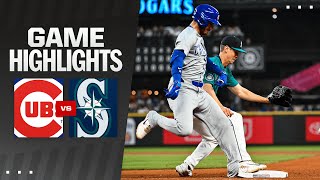 Cubs vs. Mariners Game Highlights (4\/14\/24) | MLB Highlights