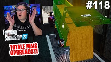 MAXIMALE MAIS OPBRENGST! // Farming Simulator 22 #118 (Nederlands)