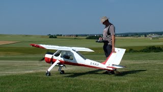 STOL-Aircraft PZL-104 Wilga 35 short Takeoff and Landing 3.Airlinermeeting 2015 morning