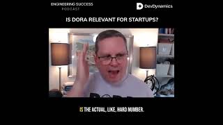 Can DORA Metrics Work for Startups? Nathan Harvey Explains! #DORA