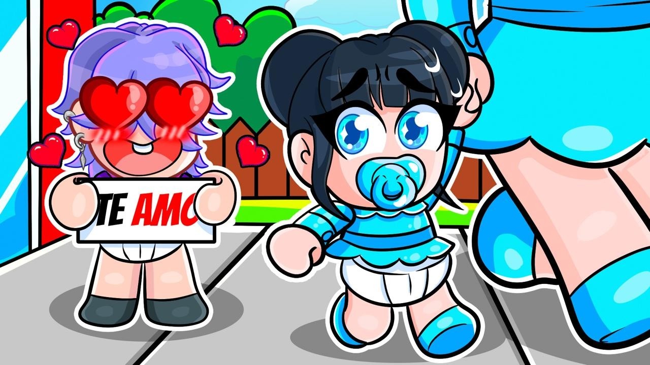 ZOEY tiene un ENAMORADO en la GUARDERÍA en ROBLOX