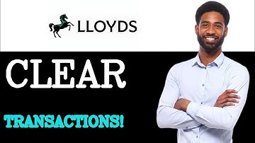 How To Clear Transactions History On Lloyds App (2025)