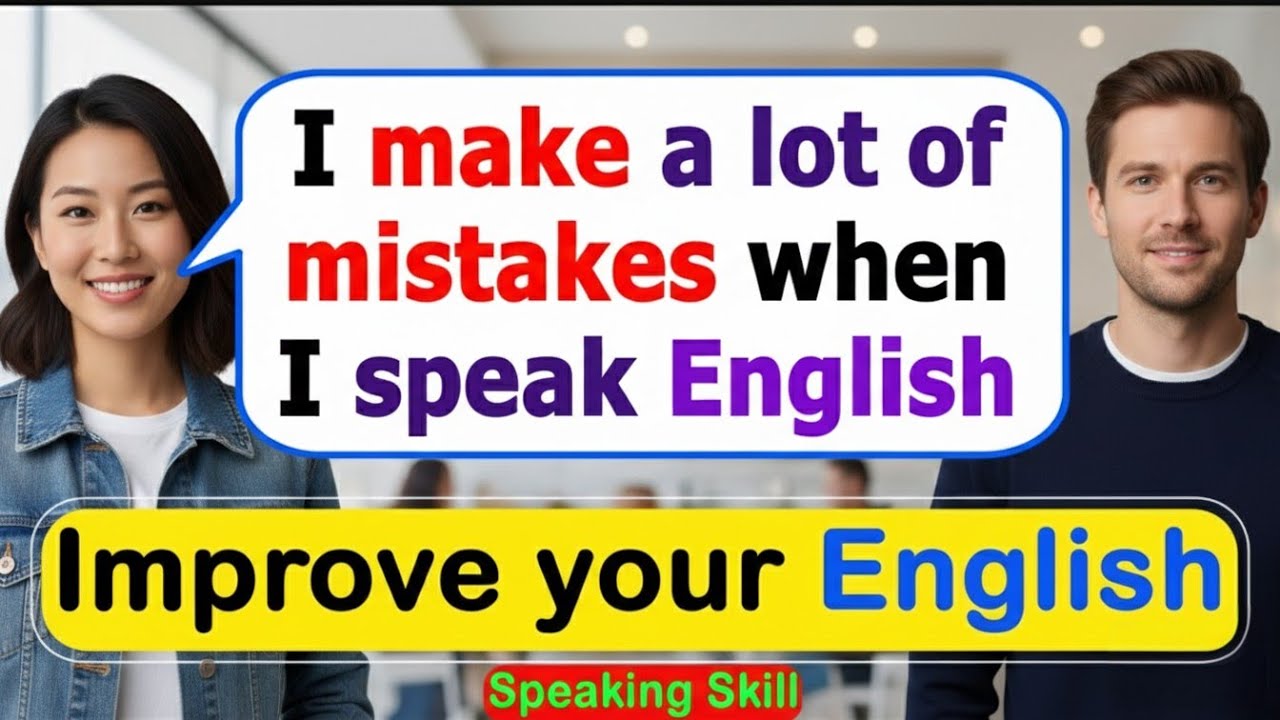 Stop Making English Speaking Mistakes | Full 52-Minute Practice Lesson | Minhaj English#english