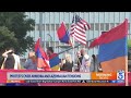 L.A. protests continue against violence in Nagorno-Karabakh