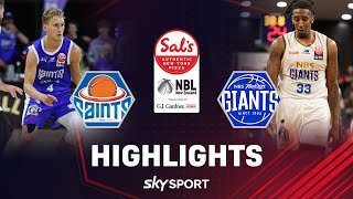 Wellington Saints vs. Nelson Giants - Game Highlights, April 29