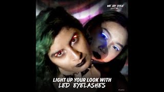 Light Up Your Look With LED Eyelashes