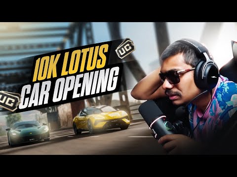 10,000$ UC SPIN for the NEW LOTUS CAR SKIN 🚗🔥 | PUBG MOBILE
