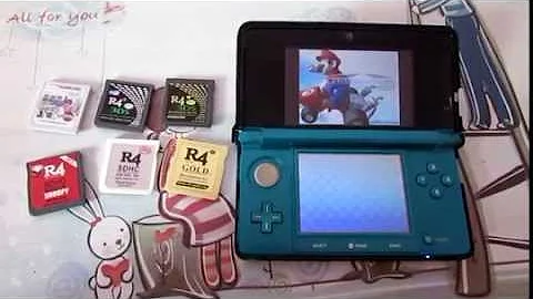 Most popular R4 cards tested on latest 3DS system ver 10.1.0-27E