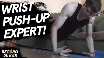 Most Wrist Push-Ups In 30 Seconds (World Record!)